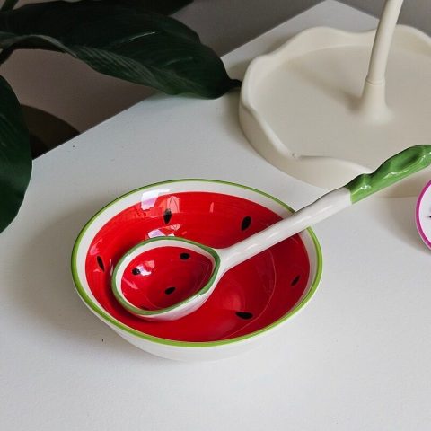 Sweet Ice Cream Ceramic Plate