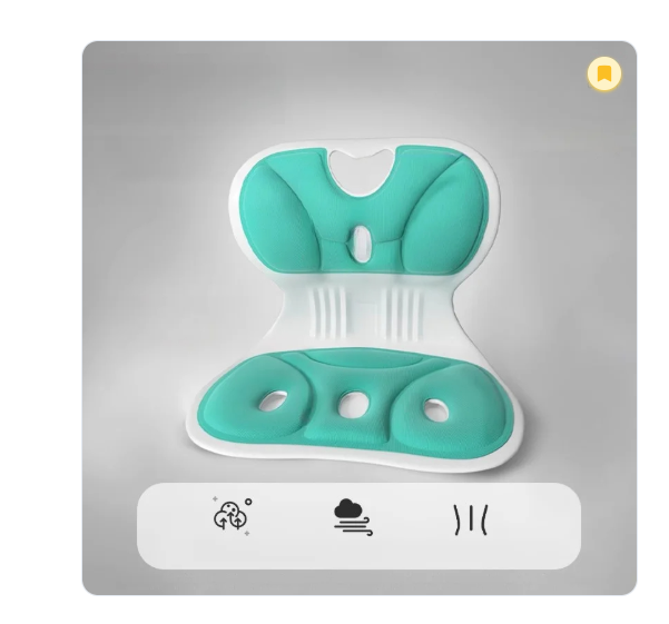 Siège Orthopédique Correcteur de Posture – Support Lombaire Ergonomique pour un Confort Quotidien