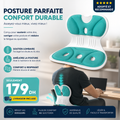 Siège Orthopédique Correcteur de Posture – Support Lombaire Ergonomique pour un Confort Quotidien