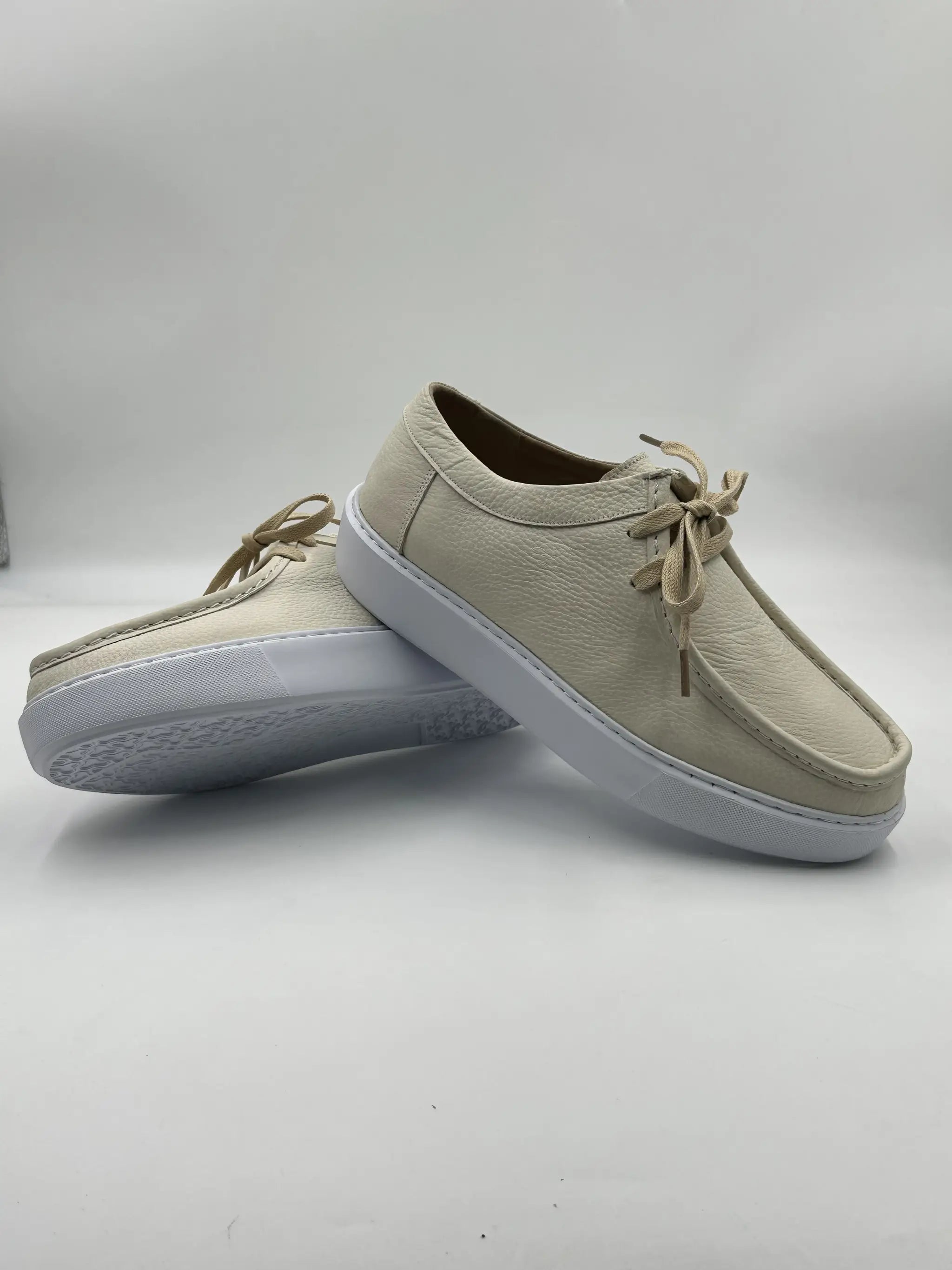 Derby Cuir Grainé Plateforme