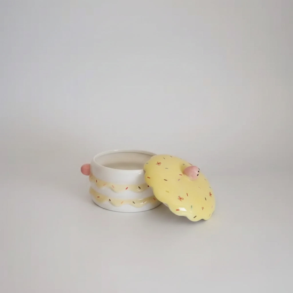 Ceramic Soup Bowl with Cover