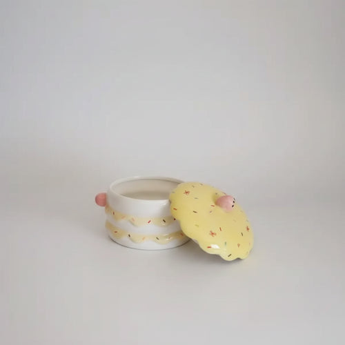Ceramic Soup Bowl with Cover
